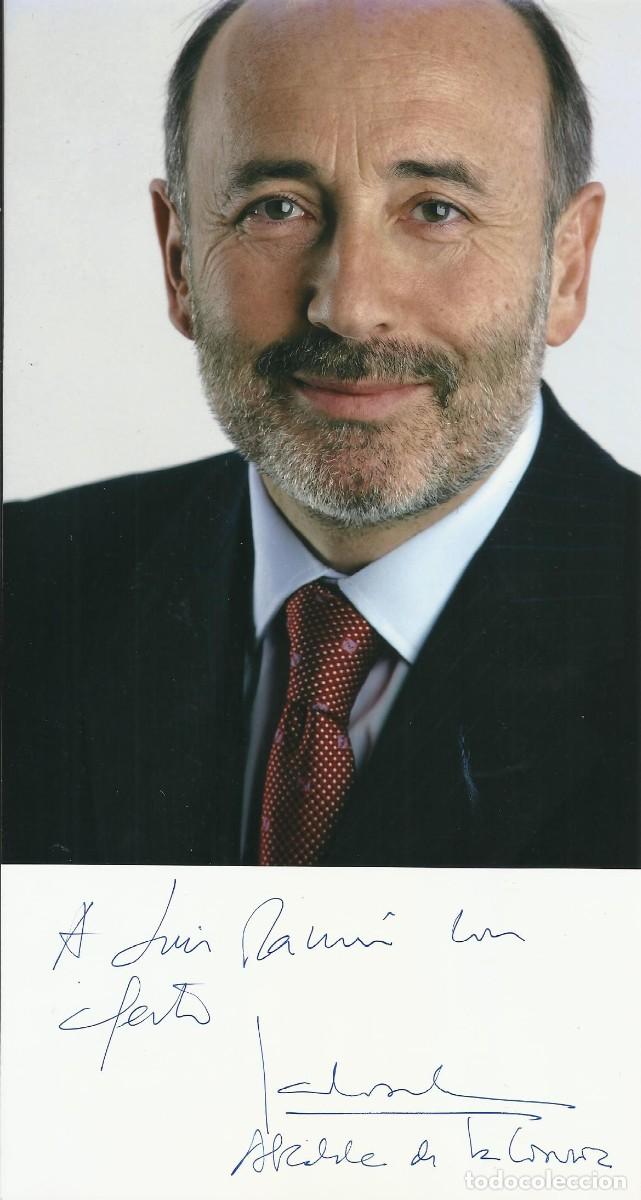 Fotograf&iacute;a antigua: Francisco Javier Losada de Azpiazu. Alcalde A Coru&ntilde;a (2006-11). Fotografia firmada y dedicada. 2006.