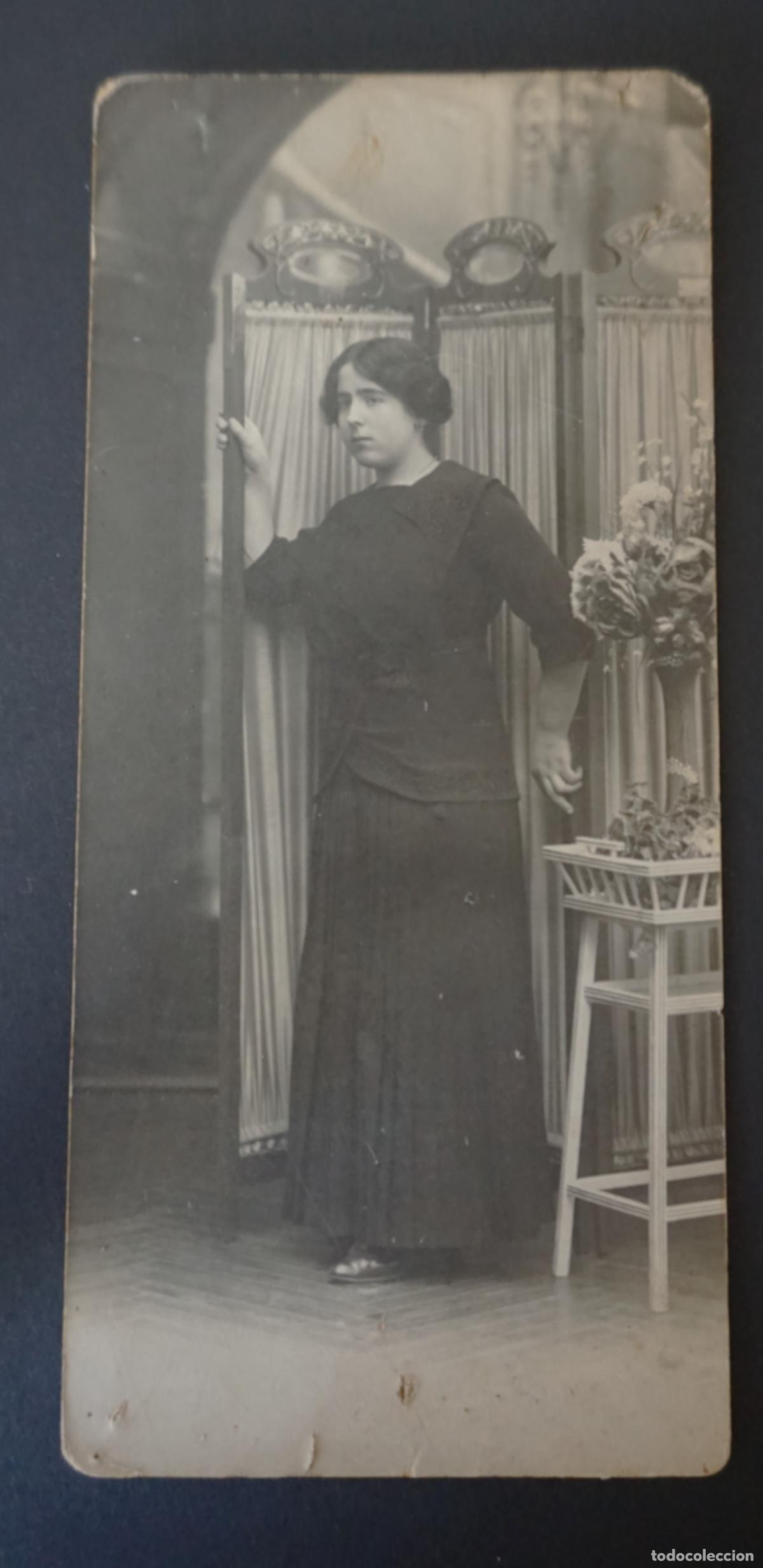 Antique Photography: Fotograf&iacute;a de principios del siglo XX, fot&oacute;grafo Ban&uacute;s (Barcelona). medidas 8 x 17 cm