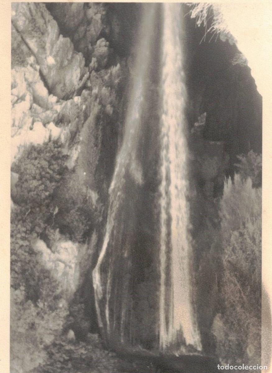 Fotograf&iacute;a antigua: :::: Q471 - FOTOGRAFIA - MONASTERIO DE PIEDRA - CASCADA