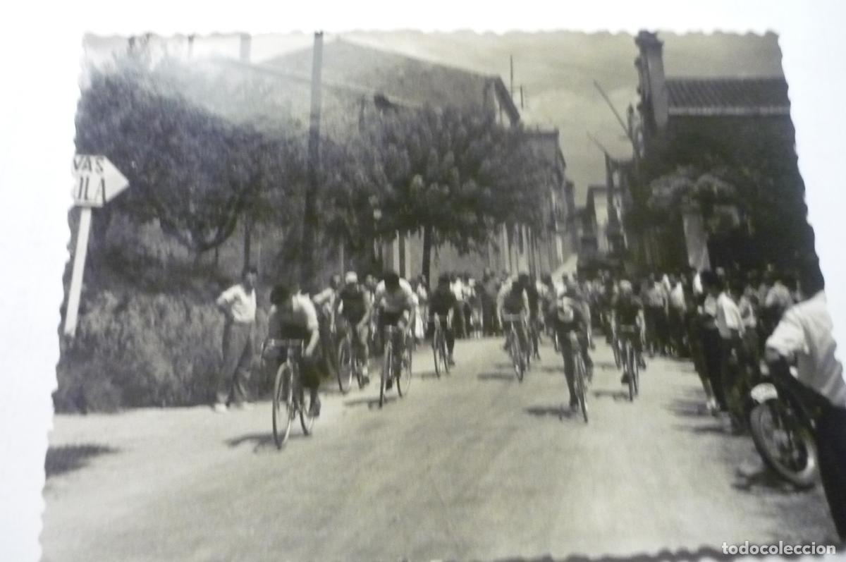Fotograf&iacute;a antigua: foto deportes ciclismo prov barcelona cm