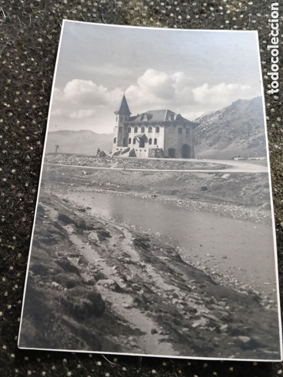Fotograf&iacute;a antigua: FOTOGRAF&Iacute;A DEL VALL D'ARAN. LERIDA. CIM DEL PORT DE LA BONAIGUA. mide 10 x 7 cm aprox.