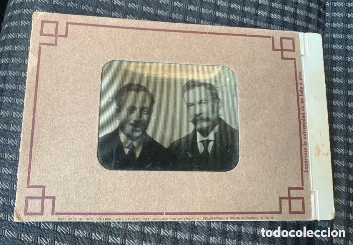 Fotograf&iacute;a antigua: ANTIGUA Y CURIOSA FOTO CON EFECTO MOVIMIENTO.G.FELSENTHAL AND SONS,CHICAGO.1910