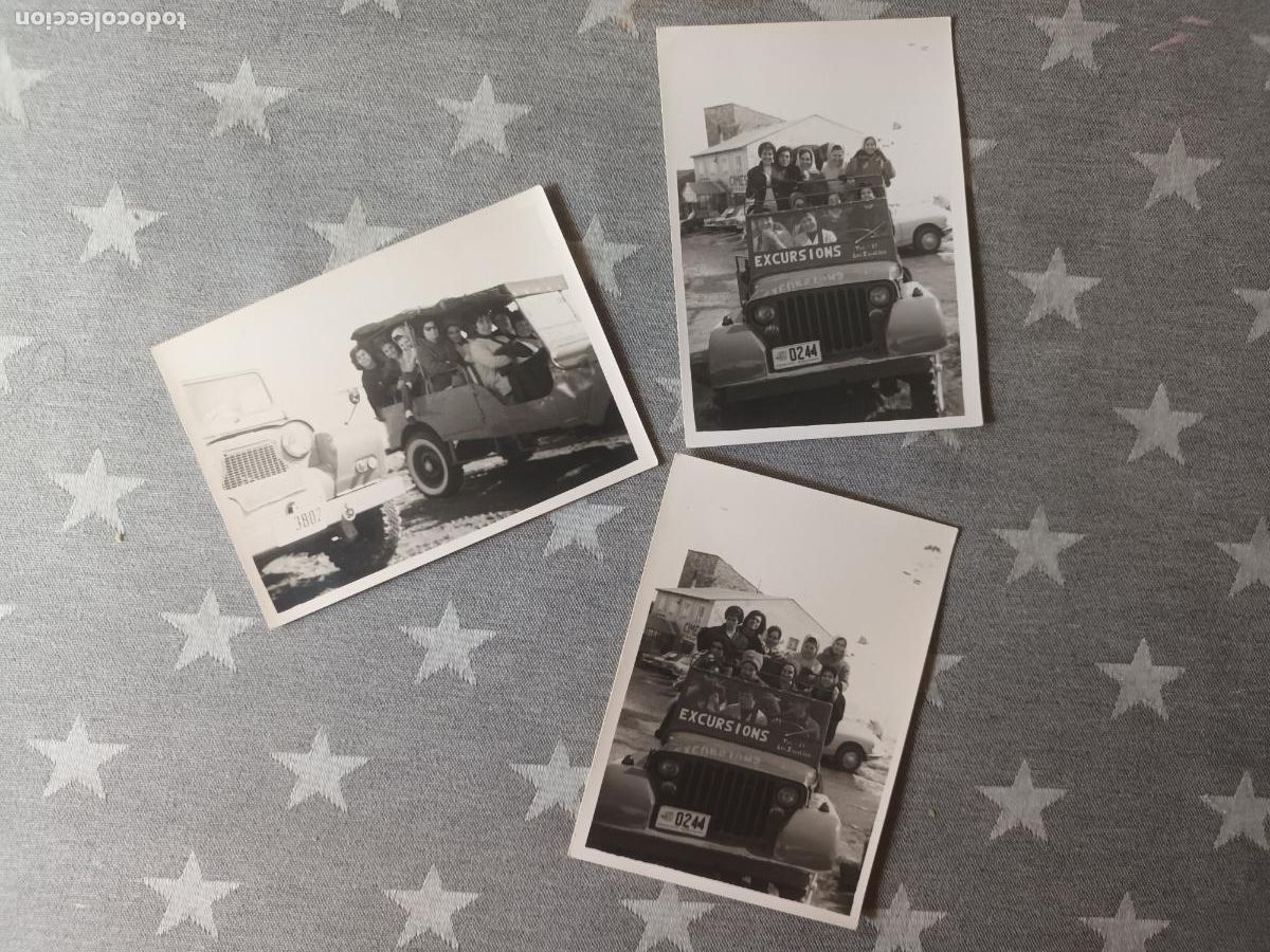 Fotograf&iacute;a antigua: FOTOGRAF&Iacute;A JEEP EXCURSIONS LES ESCALDES ANDORRA 1964