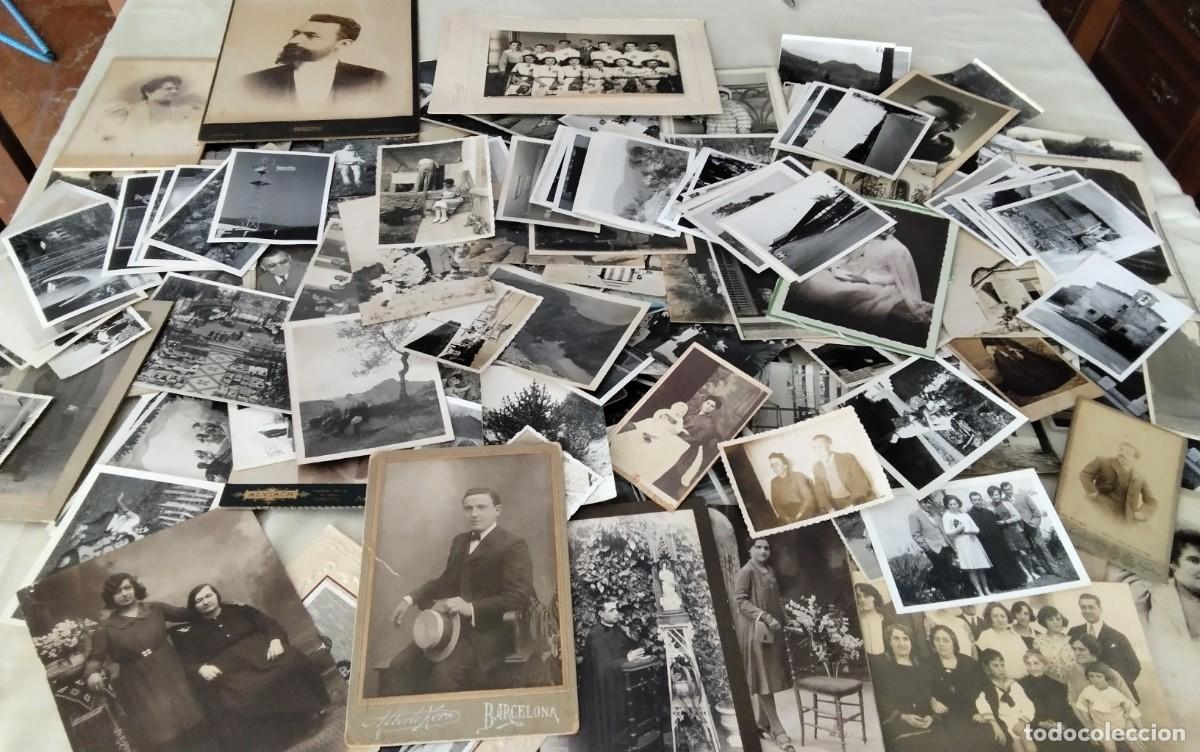 Fotograf&iacute;a antigua: LOTE DE MAS DE 200 FOTGRAFIAS ANTIGUAS VARIADAS , VER COMPOSICION