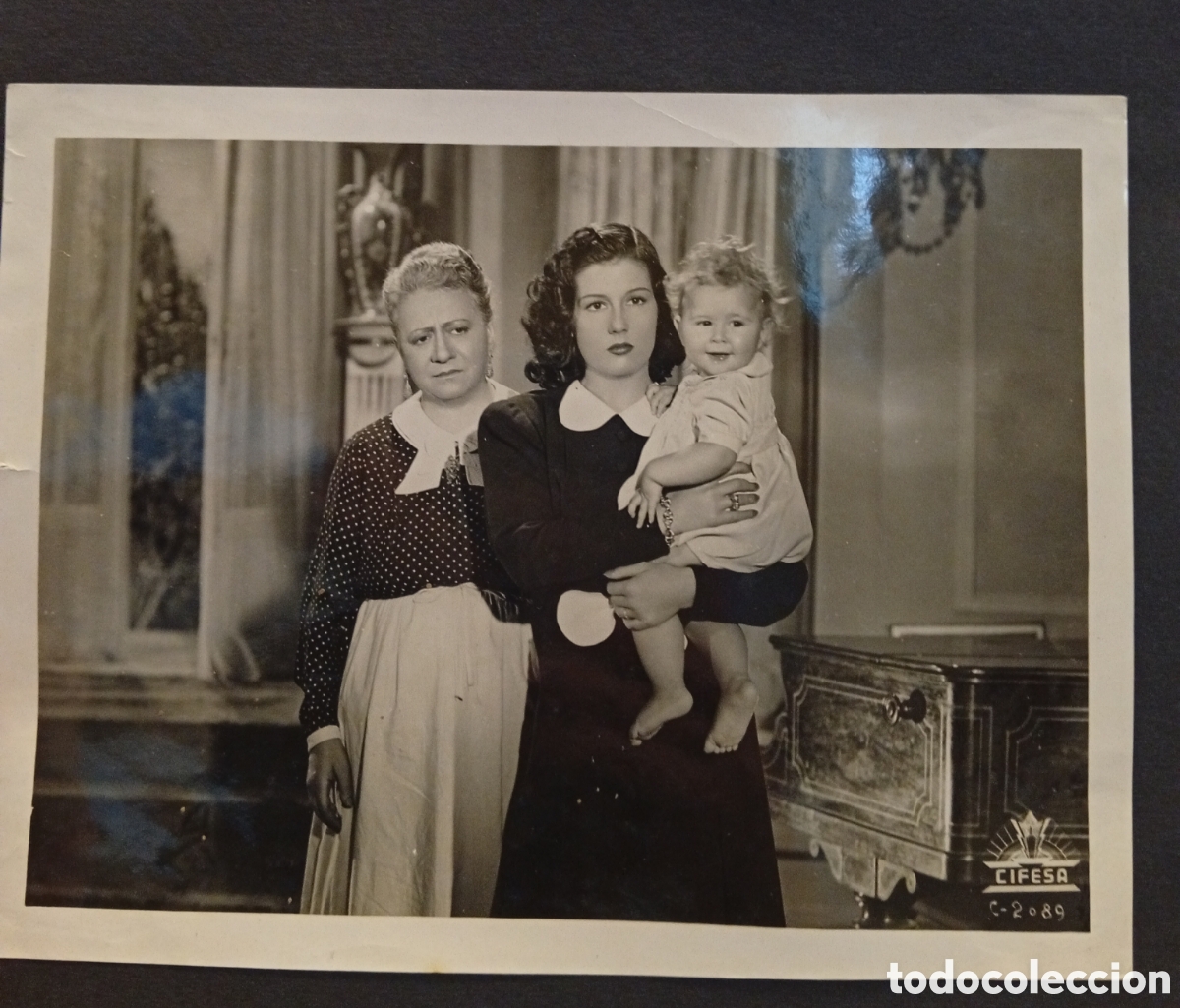 Fotograf&iacute;a antigua: Antiguas fotograf&iacute;as teatro a&ntilde;os 50 actriz Pastora Pe&ntilde;a y otros/as