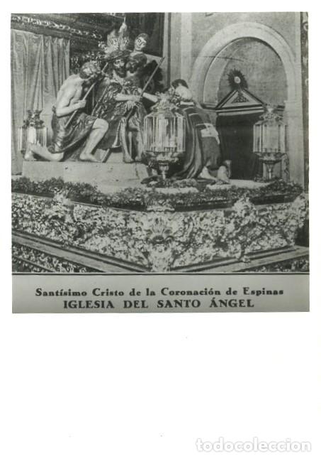 Fotograf&iacute;a antigua: REPRODUCCION FOTOGRAFICA DE LA S.SANTA DE SEVILLA, STMO. CRISTO DE LA CORONACION. FOTOSESANTA-256 ,5