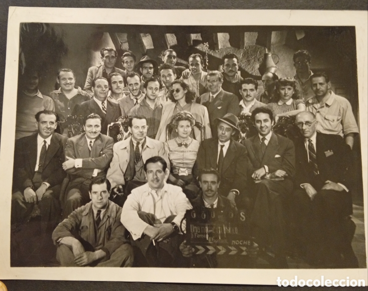 Fotograf&iacute;a antigua: Antiguas fotograf&iacute;as originales de los a&ntilde;os 50 actriz Pastora Pe&ntilde;a y otras/os lote de 6 unidades