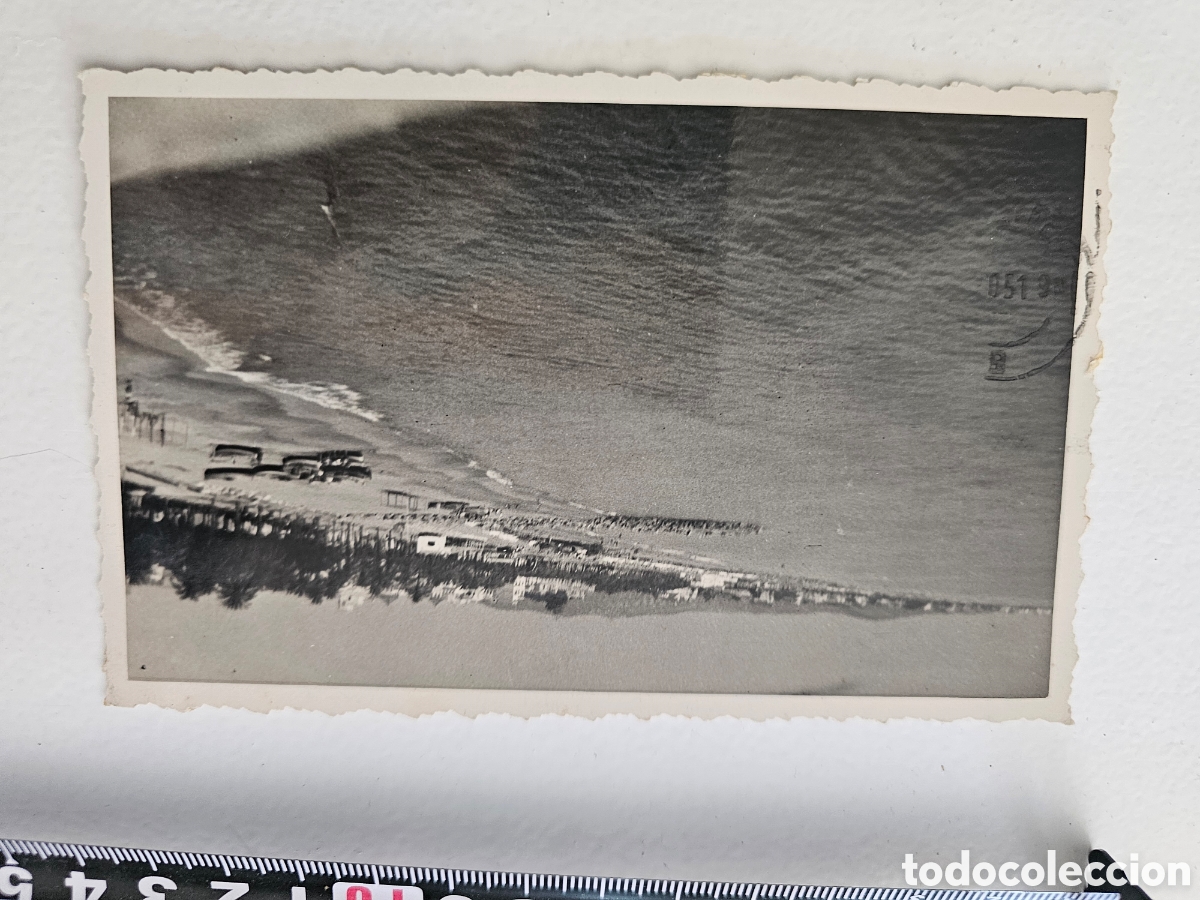 Fotograf&iacute;a antigua: Magn&iacute;fica postal fotograf&iacute;a de Sitges 1951, Marina Baques Graus 9 Torre Barcelona