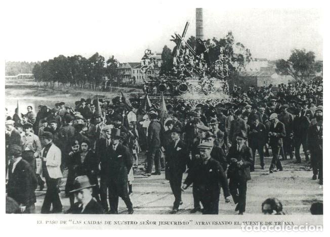 Fotograf&iacute;a antigua: REPRODUCCION FOTOGRAFICA DE LA S.SANTA DE SEVILLA, LAS CAIDAS DE JESUCRISTO. FOTOSESANTA-262 ,3