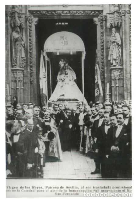 Fotograf&iacute;a antigua: REPRODUCCION FOTOGRAFICA DE LA S.SANTA DE SEVILLA, VIRGEN DE LOS REYES. FOTOSESANTA-274 ,5