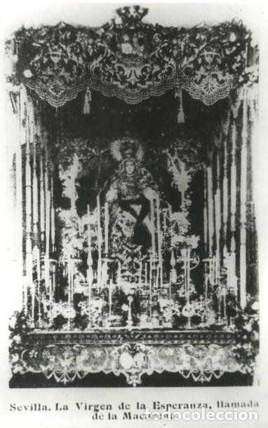Fotograf&iacute;a antigua: REPRODUCCION FOTOGRAFICA DE LA S.SANTA DE SEVILLA, ESPERANZA MACARENA. FOTOSESANTA-280 ,4
