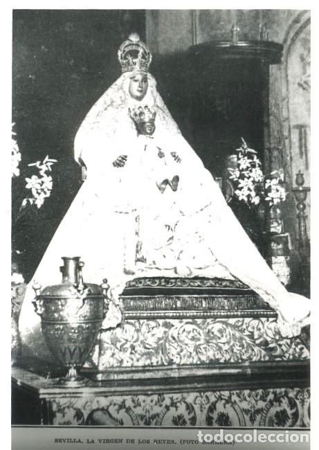 Fotograf&iacute;a antigua: REPRODUCCION FOTOGRAFICA DE LA S.SANTA DE SEVILLA, NTRA. VIRGEN DE LOS REYES. FOTOSESANTA-282 ,5