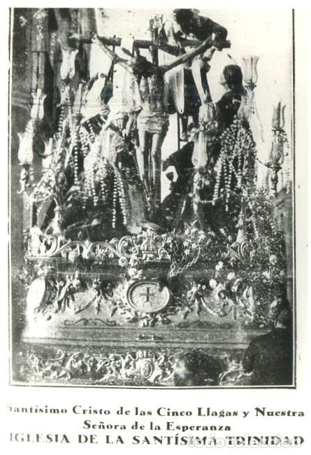 Fotograf&iacute;a antigua: REPRODUCCION FOTOGRAFICA DE LA S.SANTA DE SEVILLA, CRISTO DE LAS CINCO LLAGAS. FOTOSESANTA-292 ,4