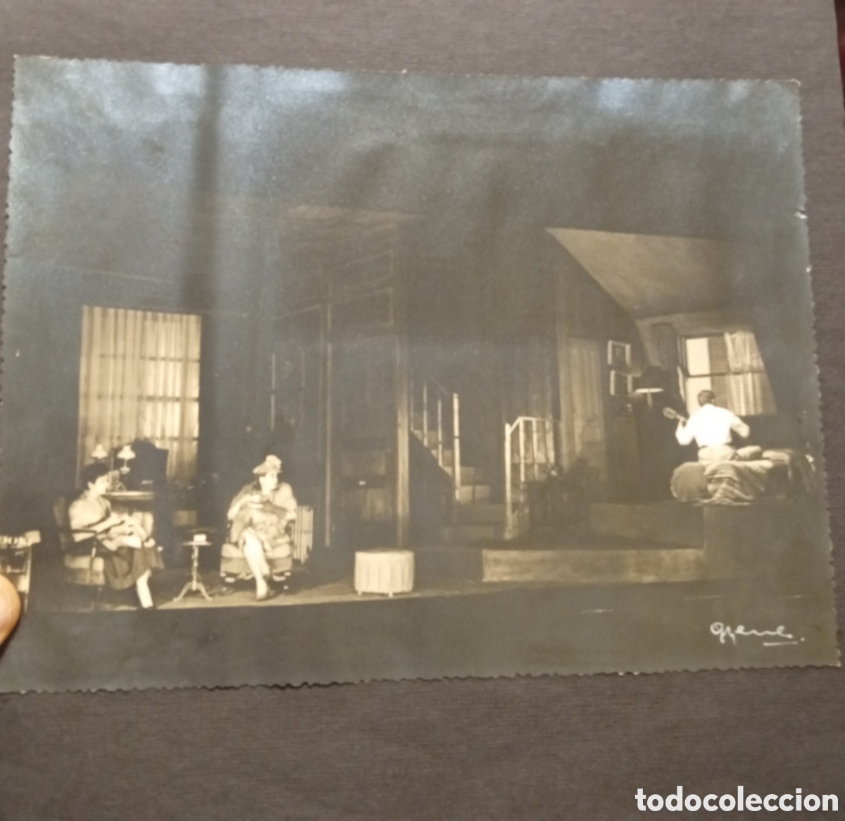 Fotograf&iacute;a antigua: Antigua fotograf&iacute;a de la gran actriz Espa&ntilde;ola Pastora Pe&ntilde;a y otros/as fot&oacute;grafo Gyenes