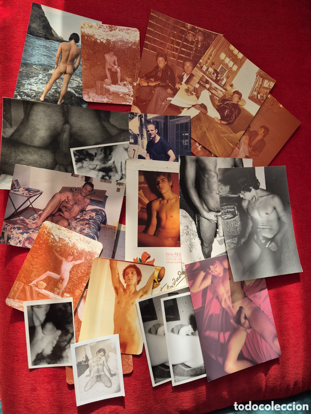 Fotograf&iacute;a antigua: LOTE DE 20 FOTOS PORNO CASERO GAY A&Ntilde;OS 70 - 90. FOTOGRAF&Iacute;AS ORIGINALES DE &Eacute;POCA. &Uacute;NICAS.