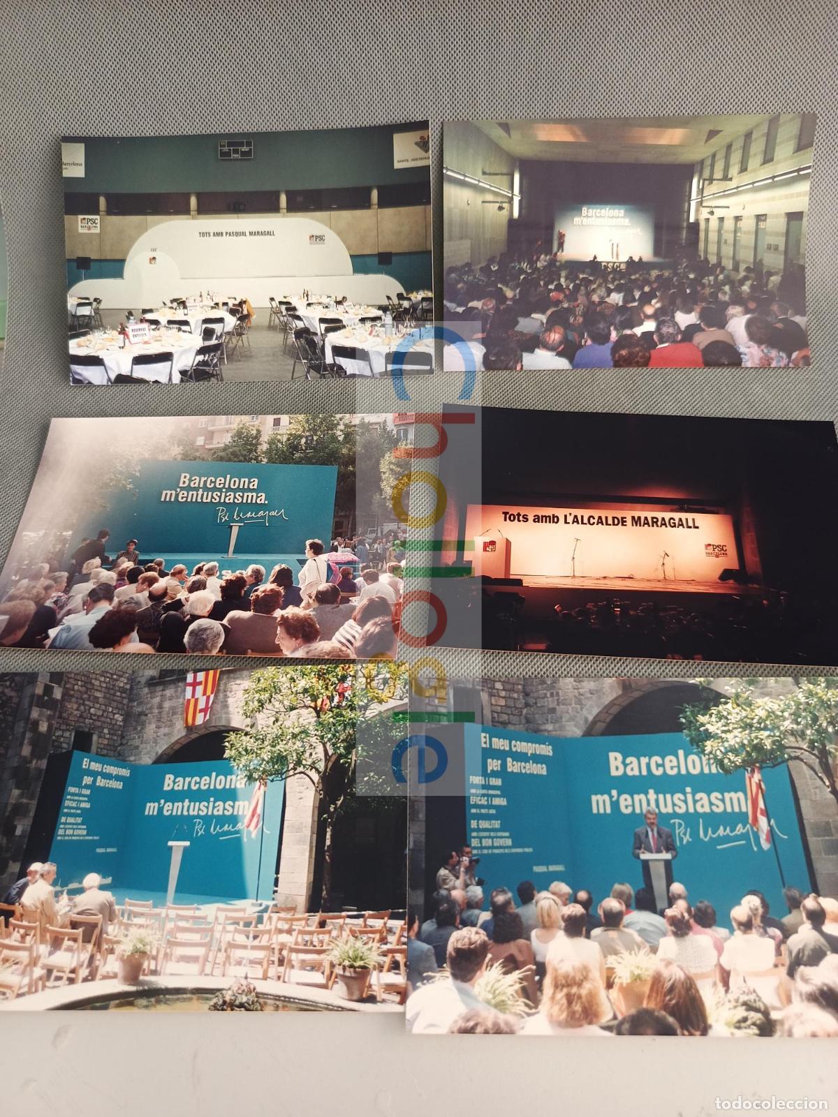 Fotograf&iacute;a antigua: Fotografias originales mitines PASCUAL MARAGALL 2