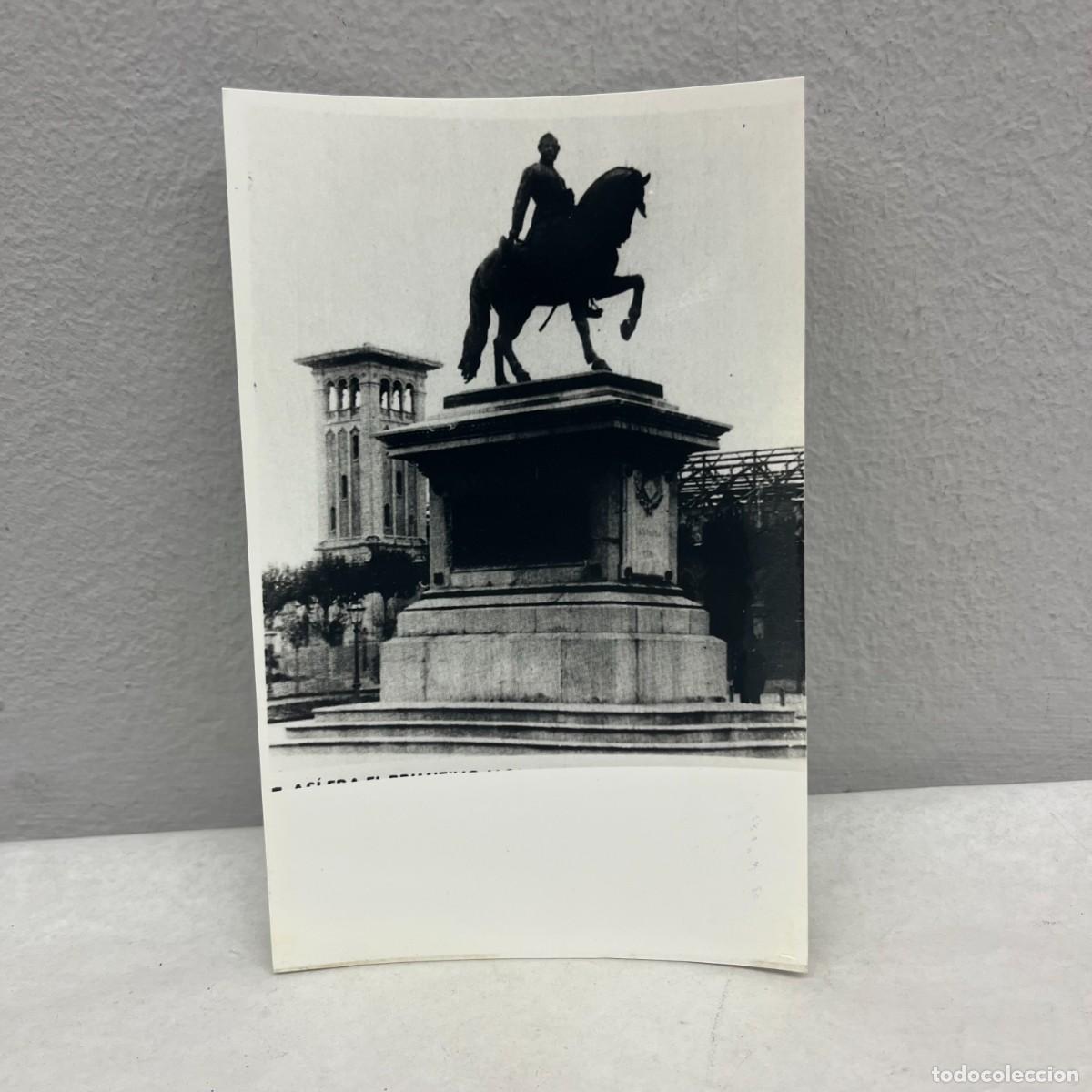 Fotograf&iacute;a antigua: ANTIGUA FOTOGRAFIA - MONUMENT A PRIM - PRINCIPI S. XX - 140 X 90 MM / 4678