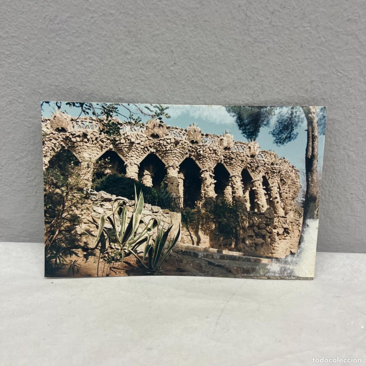 Photographie ancienne: ANTIGUA FOTOGRAFIA - PARK G&Uuml;ELL - BARCELONA - 11 ENERO 1992 - 140 X 90 MM / 4694