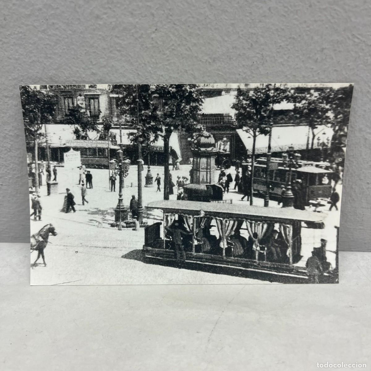Fotografia antica: ANTIGUA FOTOGRAFIA - URINARI PLA&Ccedil;A CATALUNYA - 1912 - 140 X 90 MM / 4717