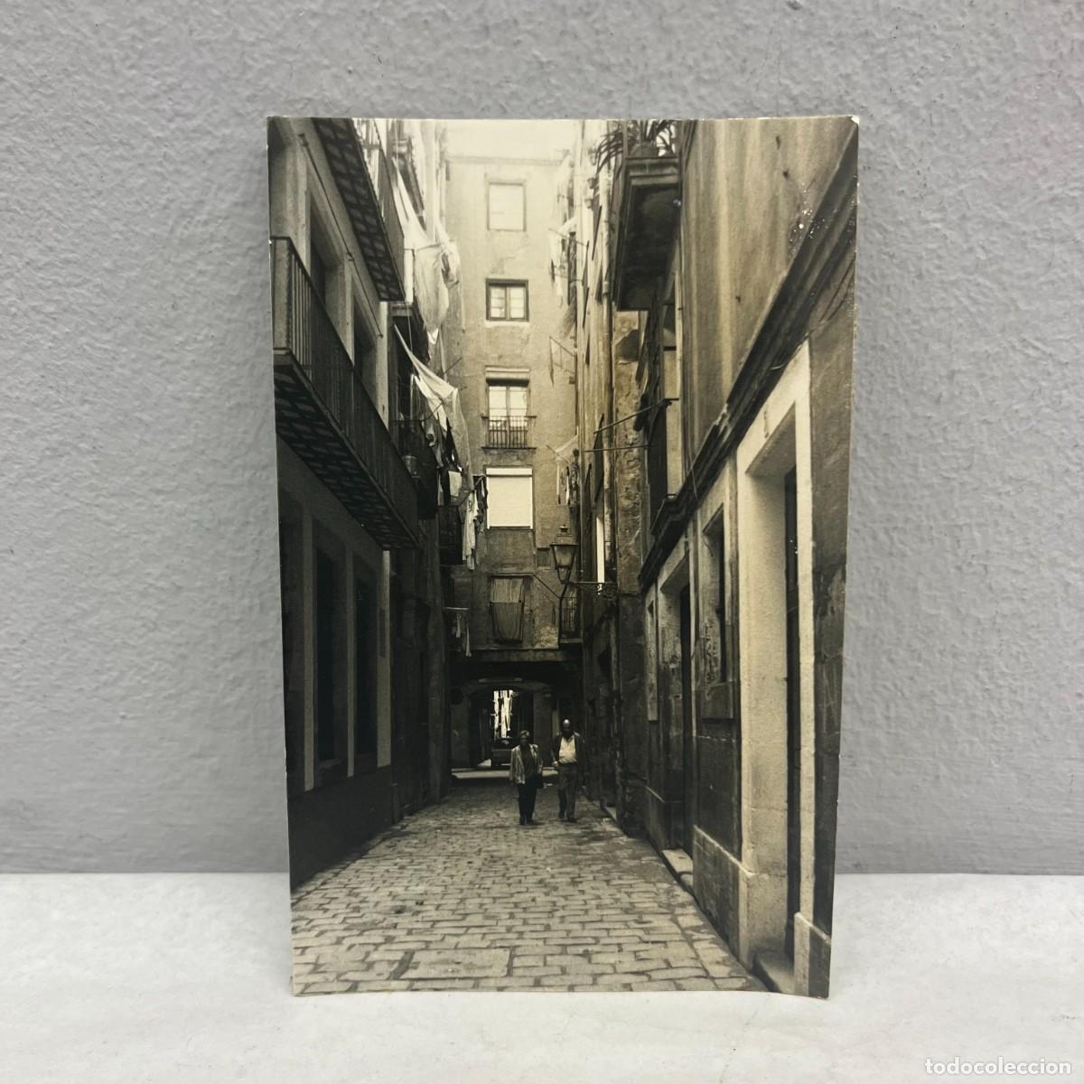 Fotograf&iacute;a antigua: ANTIGUA FOTOGRAFIA - &rdquo;VOLTA DEL CARRER DE L'ARC DE SANT ONOFRE&rdquo; - 16 ABRIL 1988 - 140 X 90 MM / 4735