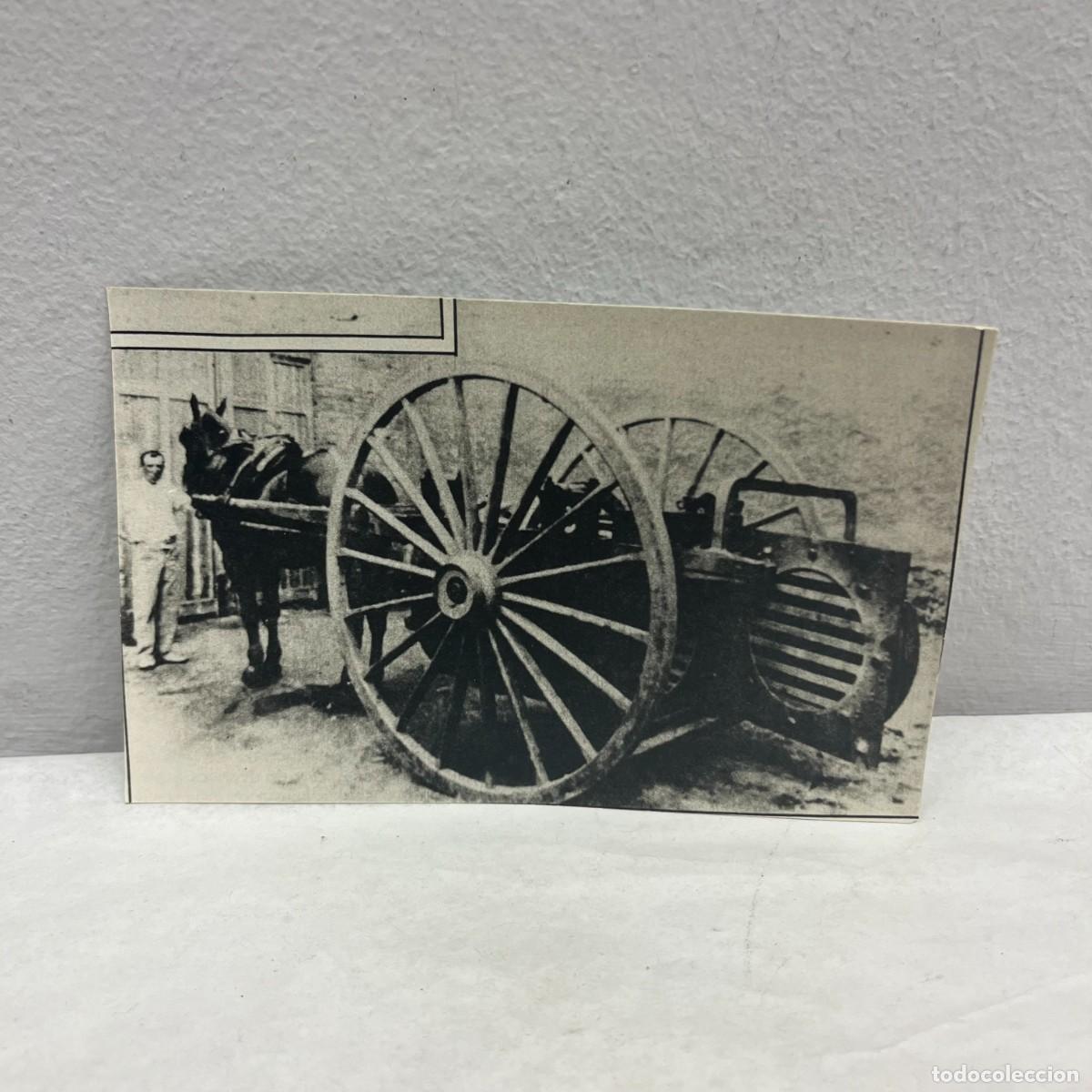 Fotograf&iacute;a antigua: ANTIGUA FOTOGRAFIA - &rdquo;CARRO BLINDAT PER RECOLLIR BOMBES SENSE EXPLOSIONAR&rdquo; -1900- 140 X 90 MM / 4744