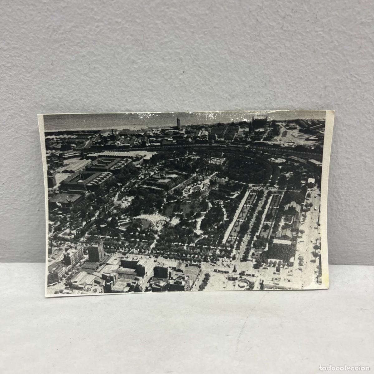 Fotografia antiga: ANTIGUA FOTOGRAFIA - VISTA AERIA DEL PARC I DEL SEU ENTORN - 1967 - 140 X 90 MM / 4816