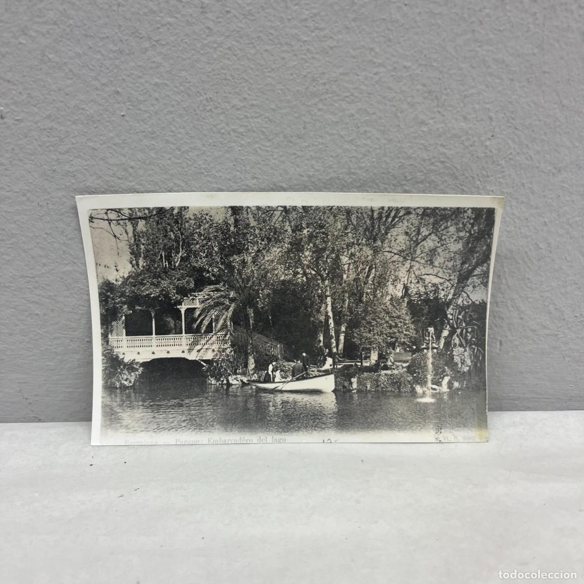 Fotograf&iacute;a antigua: ANTIGUA FOTOGRAFIA - PARC CIUTADELLA, BARCELONA - 1900 - 140 X 90 MM / 4829