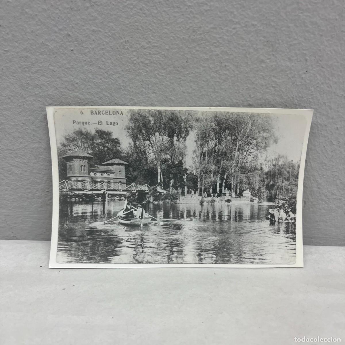 Fotograf&iacute;a antigua: ANTIGUA FOTOGRAFIA - PARC CIUTADELLA, BARCELONA - 1908 - 140 X 90 MM / 4830