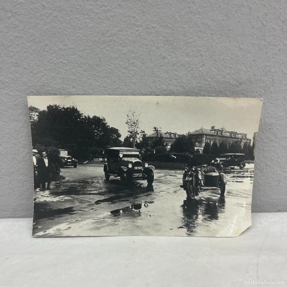 Fotograf&iacute;a antigua: ANTIGUA FOTOGRAFIA - PARC CIUTADELLA - PROVES DE CIRCULACI&Oacute; - 1920 - 140 X 90 MM / 4833