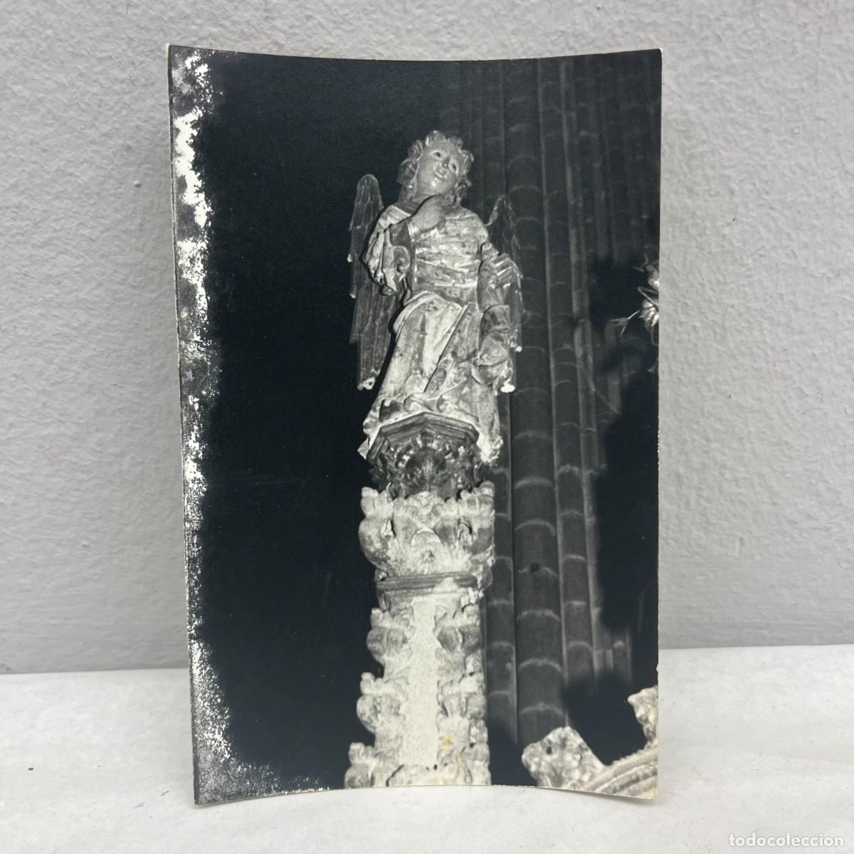 Fotograf&iacute;a antigua: ANTIGUA FOTOGRAFIA - L'ANGEL DE L'ANUNCIACI&Oacute; DE L'ESCALA DE LA TRONA - 1985 - 140 X 90 MM / 4835