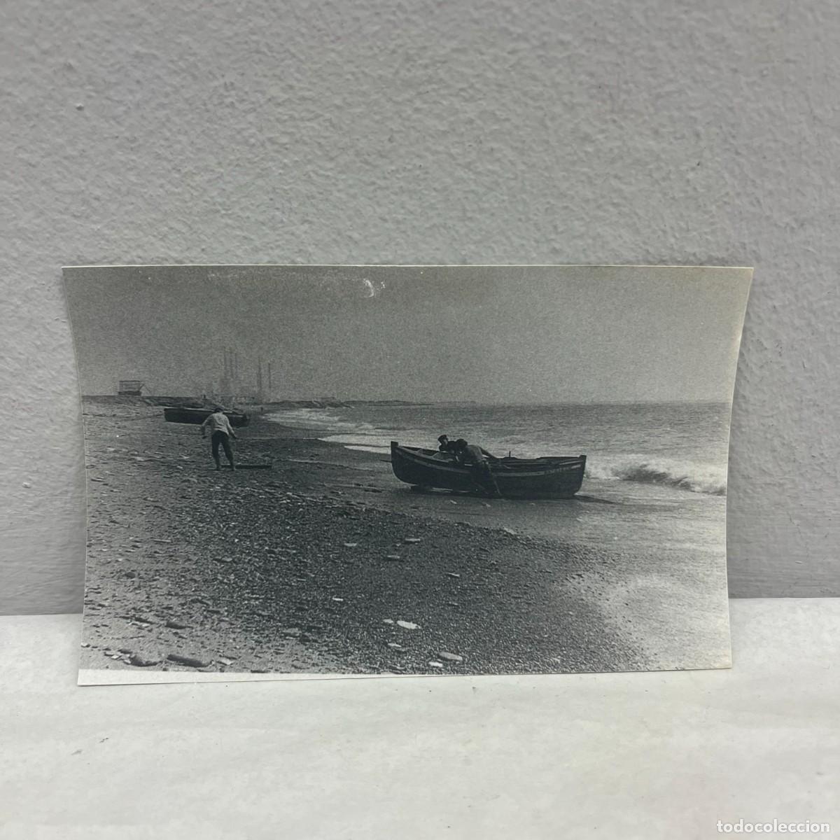 Fotograf&iacute;a antigua: ANTIGUA FOTOGRAFIA - PLATJA POBLE NOU - 140 X 90 MM / 4889