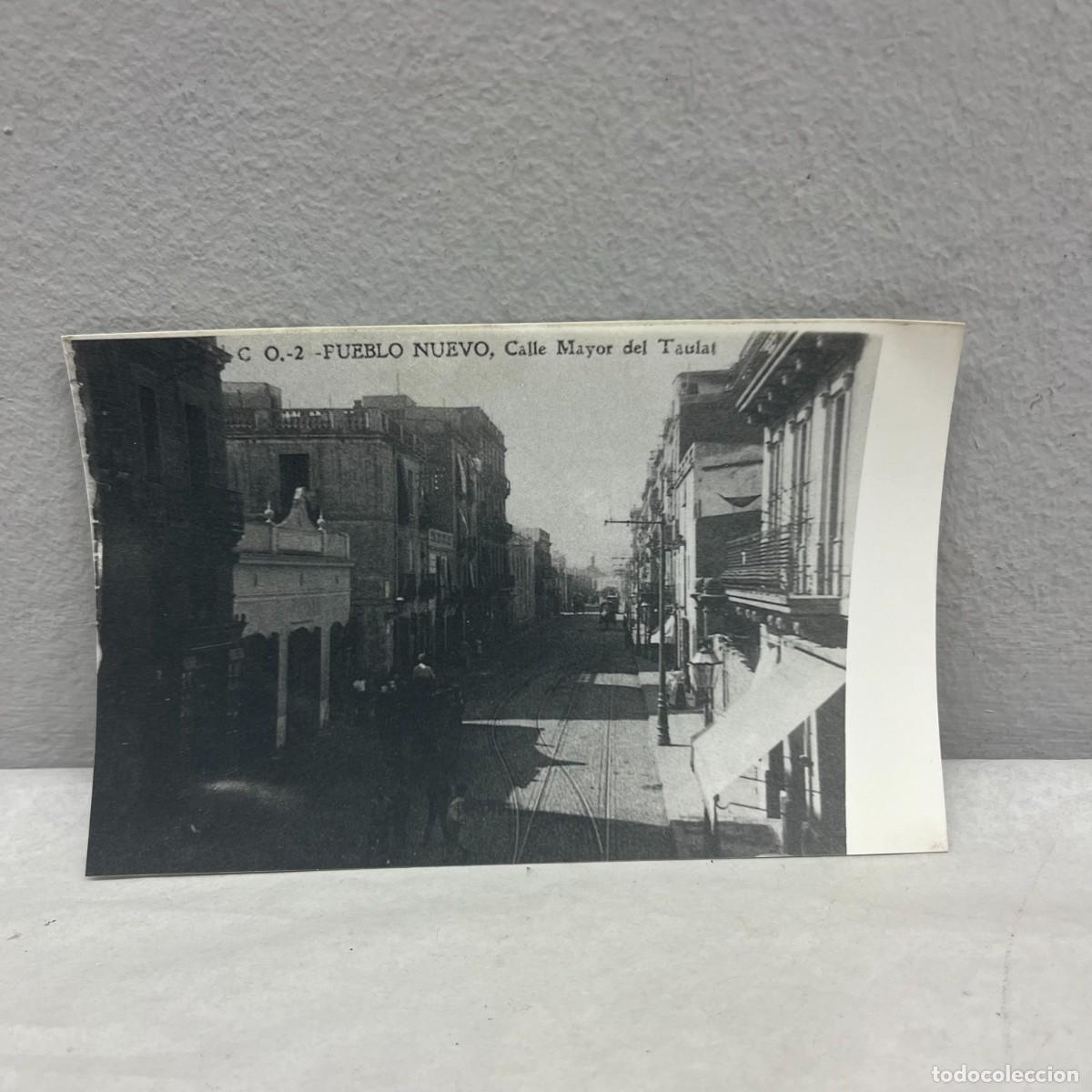 Fotograf&iacute;a antigua: ANTIGUA FOTOGRAFIA - C/ TAULAT - POBLE NOU - 140 X 90 MM / 4897