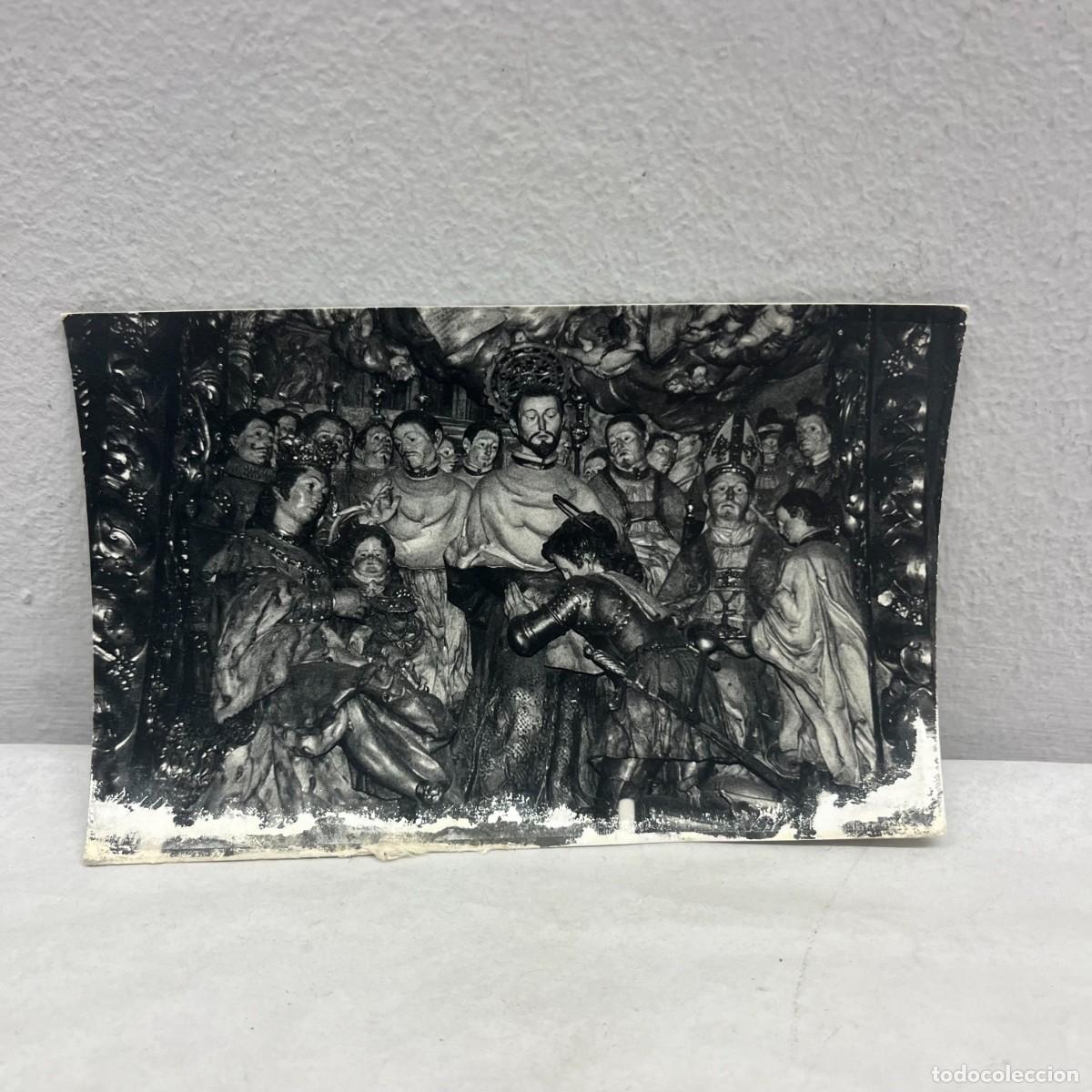 Fotograf&iacute;a antigua: ANTIGUA FOTOGRAFIA - SEU BARCELONA - RETABLO MARE DE DEU LA MERC&Egrave; - AGOSTO 1988 - 140 X 90 MM / 4905