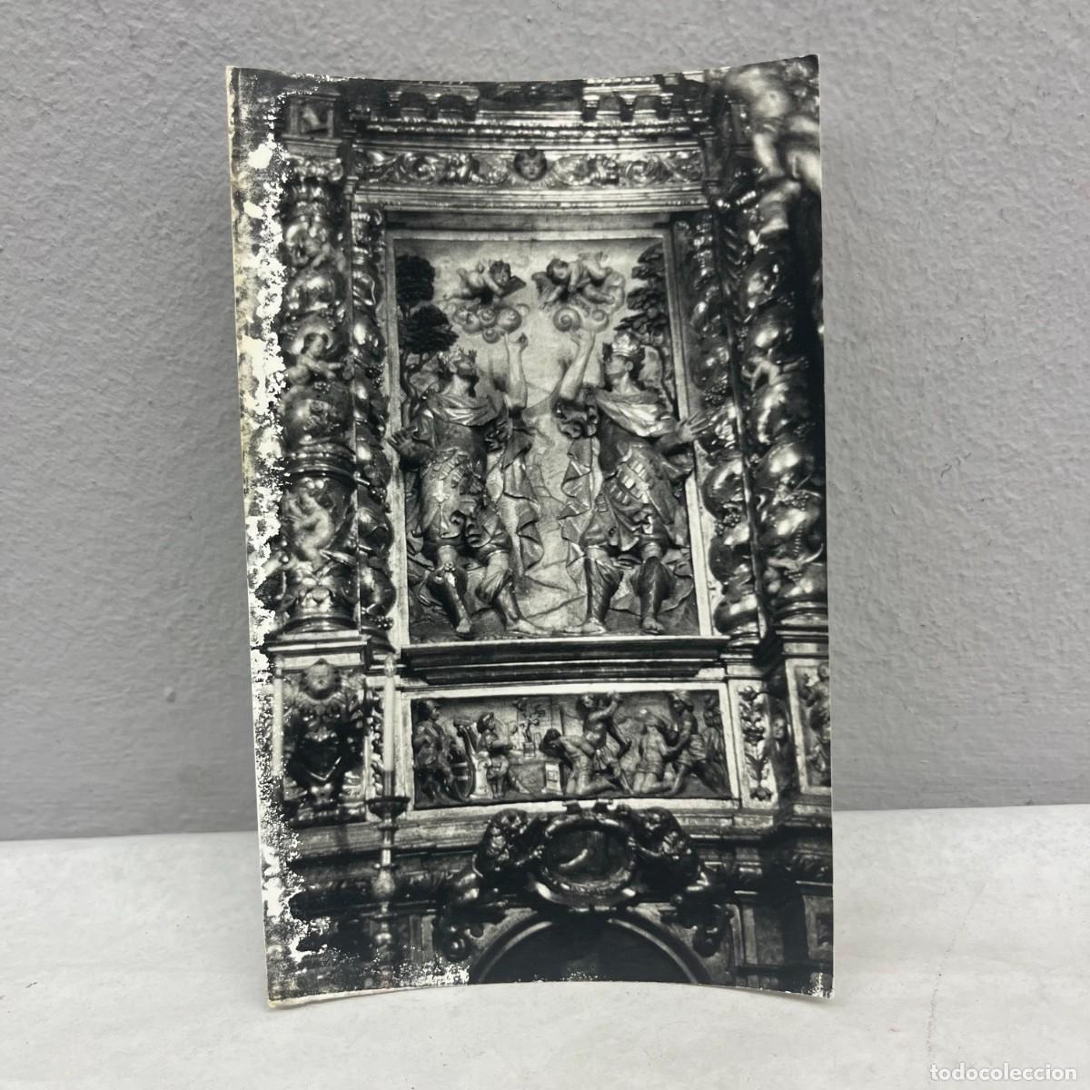 Fotograf&iacute;a antigua: ANTIGUA FOTOGRAFIA - SEU BARCELONA - ALTAR DE SANT MARC - 1990 - 140 X 90 MM - RELIGI&Oacute;N / 4910