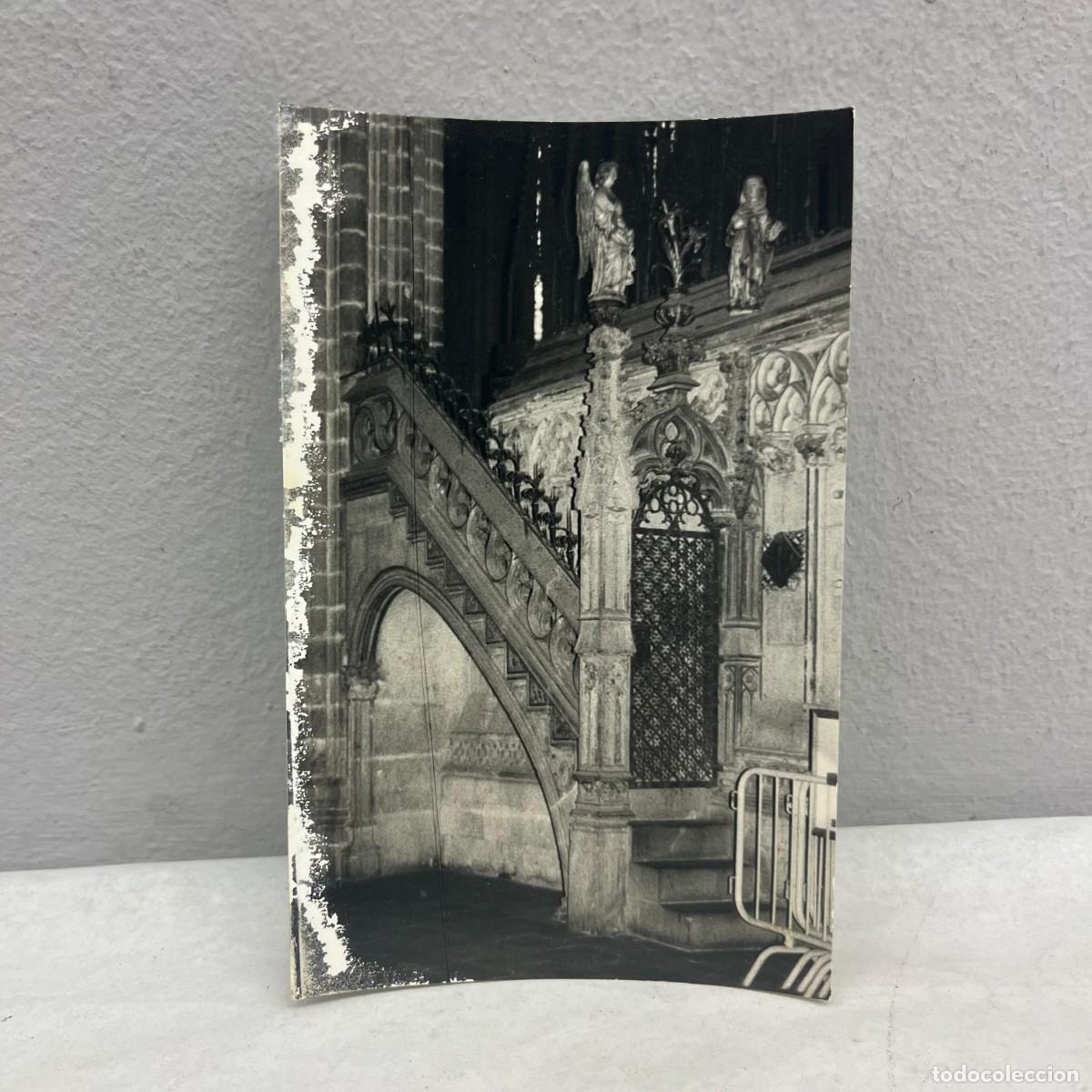 Fotograf&iacute;a antigua: ANTIGUA FOTOGRAFIA - SEU BARCELONA - ESCALERAS - 1988 - 140 X 90 MM - RELIGI&Oacute;N / 4911