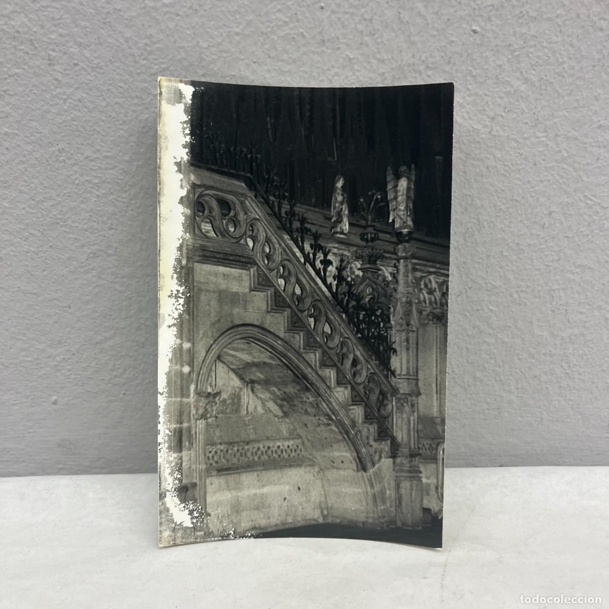Fotograf&iacute;a antigua: ANTIGUA FOTOGRAFIA - SEU BARCELONA - ESCALERAS - 1988 - 140 X 90 MM - RELIGI&Oacute;N / 4912