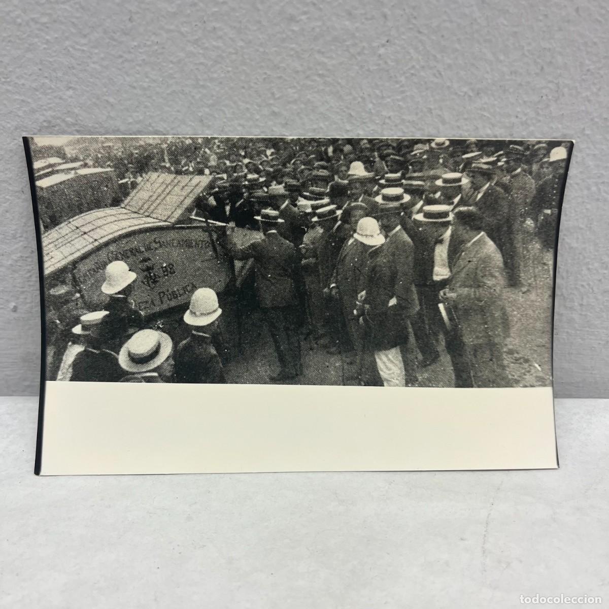 Fotografia antiga: ANTIGUA FOTOGRAFIA -ELEMENTS DE NETEJA - HIGIENE P&Uacute;BLICA - LIMPIEZA - 1913 - 140 X 90 MM / 4924