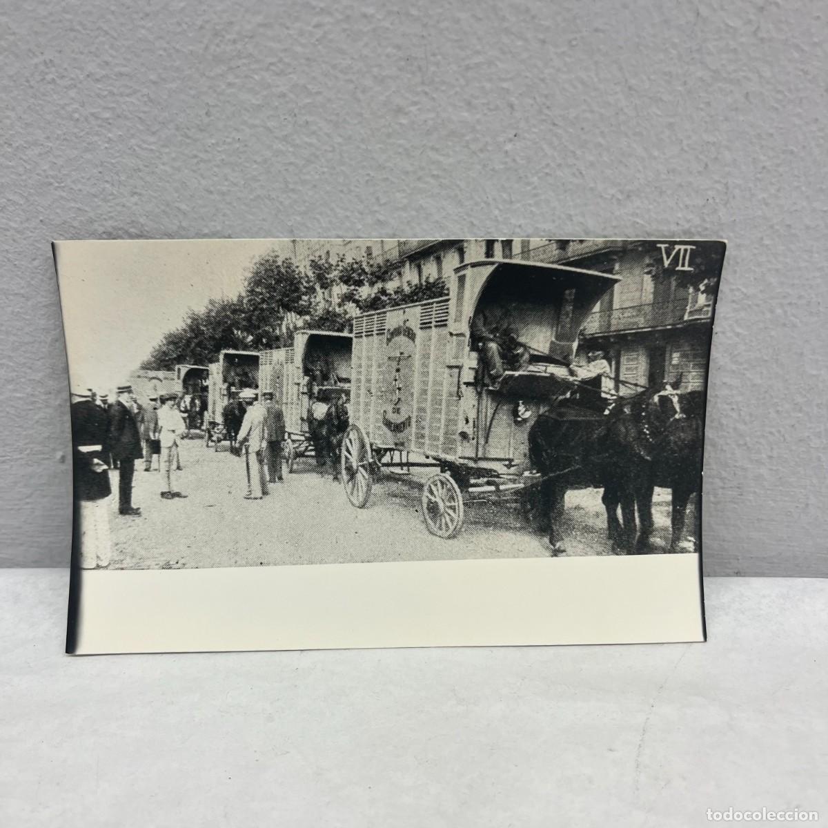 Fotografia antiga: ANTIGUA FOTOGRAFIA - ELEMENTS DE NETEJA - CARROS RECOLECTORES DE BASURA - 1913 - 140 X 90 MM / 4928