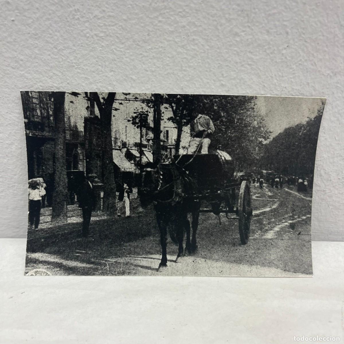 Fotograf&iacute;a antigua: ANTIGUA FOTOGRAFIA - CUBA REGADORA DE CARRERS - LIMPIEZA PUBLICA - 1912 - 140 X 90 MM / 4931