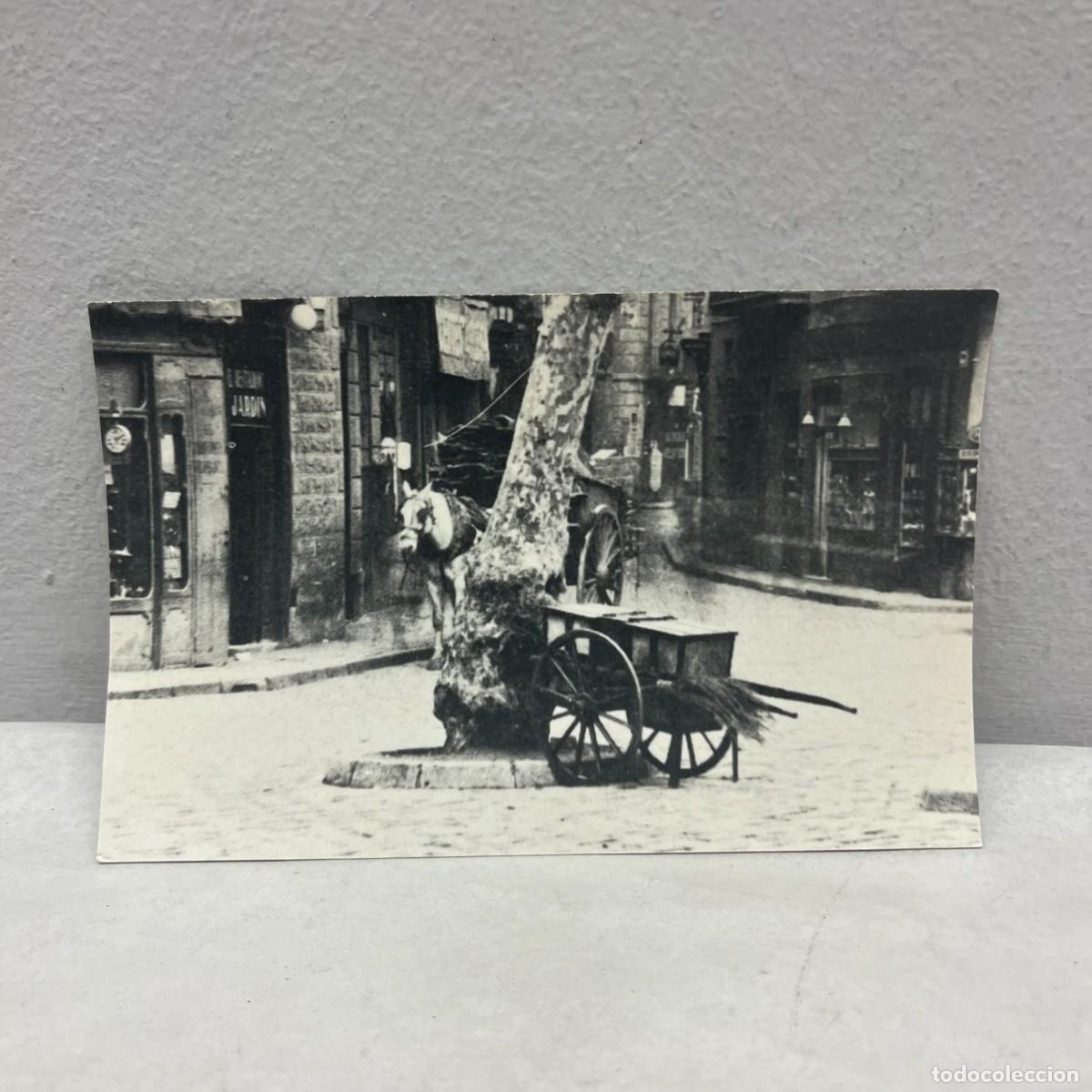 Fotograf&iacute;a antigua: ANTIGUA FOTOGRAFIA - ESTRIS DE NETEJA - HERRAMIENTAS LIMPIEZA PUBLICA - 1932 - 140 X 90 MM / 4940