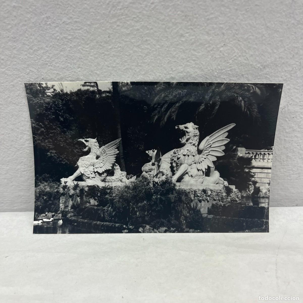Fotograf&iacute;a antigua: ANTIGUA FOTOGRAFIA - GRIFOS EN CASCADA MONUMENTAL - PARQUE CIUTADELLA - 1993 - 140 X 90 MM / 4949