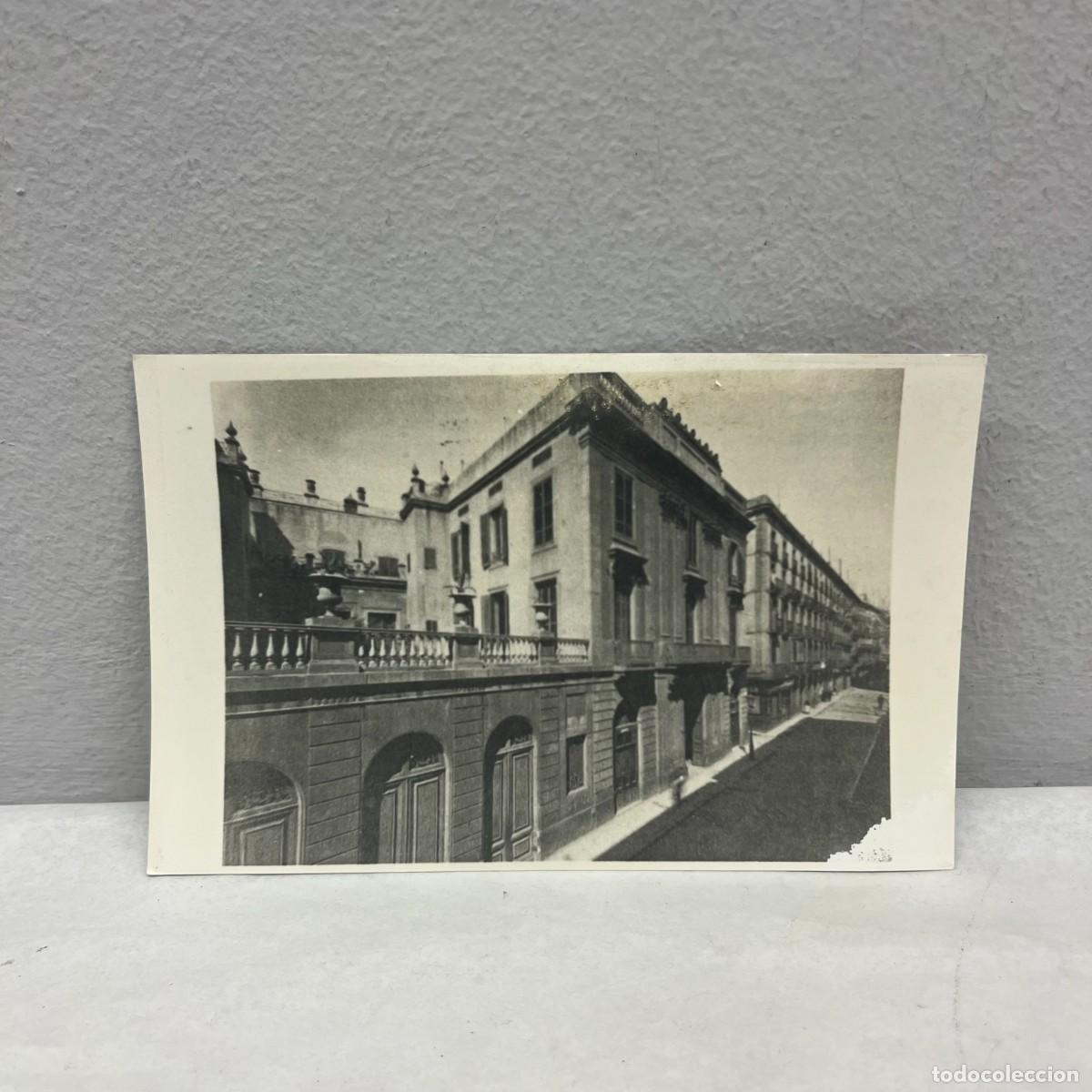 Fotograf&iacute;a antigua: ANTIGUA FOTOGRAFIA - PALAU DEL MARQUES D'ALFARRAS - PALACIO -EDIFICIO HISTORICO - 140 X 90 MM / 4958