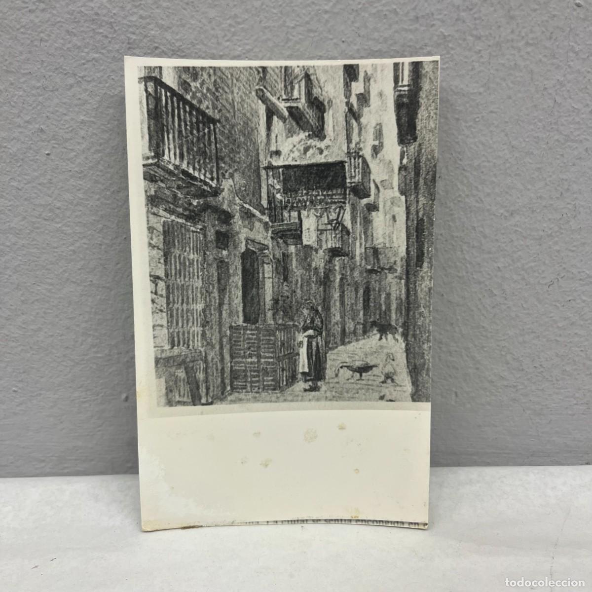 Fotograf&iacute;a antigua: ANTIGUA FOTOGRAFIA - VISTA DEL CARRER DEL PALAU - 1891 - ALFARRAS - 140 X 90 MM / 4962