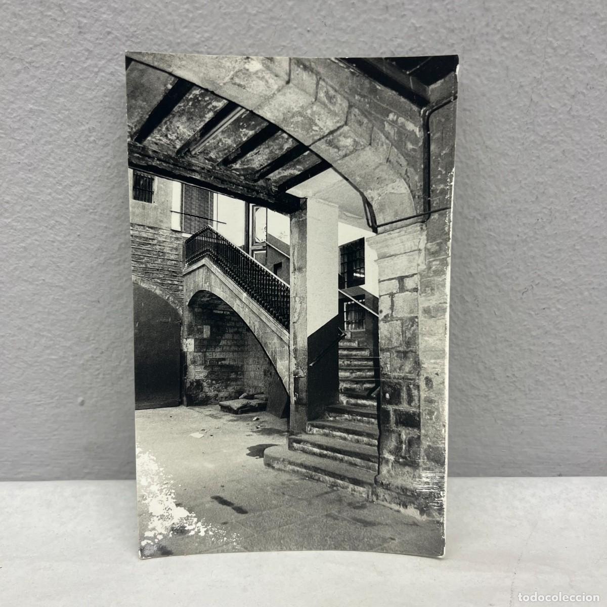 Fotograf&iacute;a antigua: ANTIGUA FOTOGRAFIA - PALAU PUIGXORIGUER - PATIO INTERIOR GOTICO - 1989 - 140 X 90 MM / 4971
