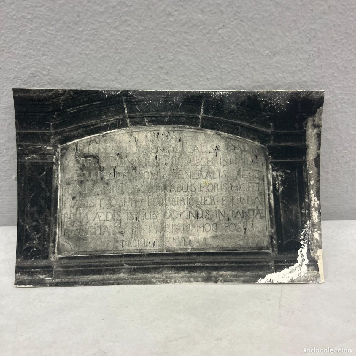Fotograf&iacute;a antigua: ANTIGUA FOTOGRAFIA - PALAU PUIGXORIGUER - L&Aacute;PIDA CONMEMORATIVA - 1989 - 140 X 90 MM / 4978