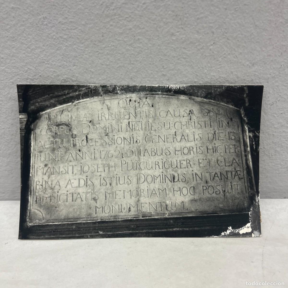 Fotograf&iacute;a antigua: ANTIGUA FOTOGRAFIA - PALAU PUIGXORIGUER - L&Aacute;PIDA CONMEMORATIVA - 1989 - 140 X 90 MM / 4980