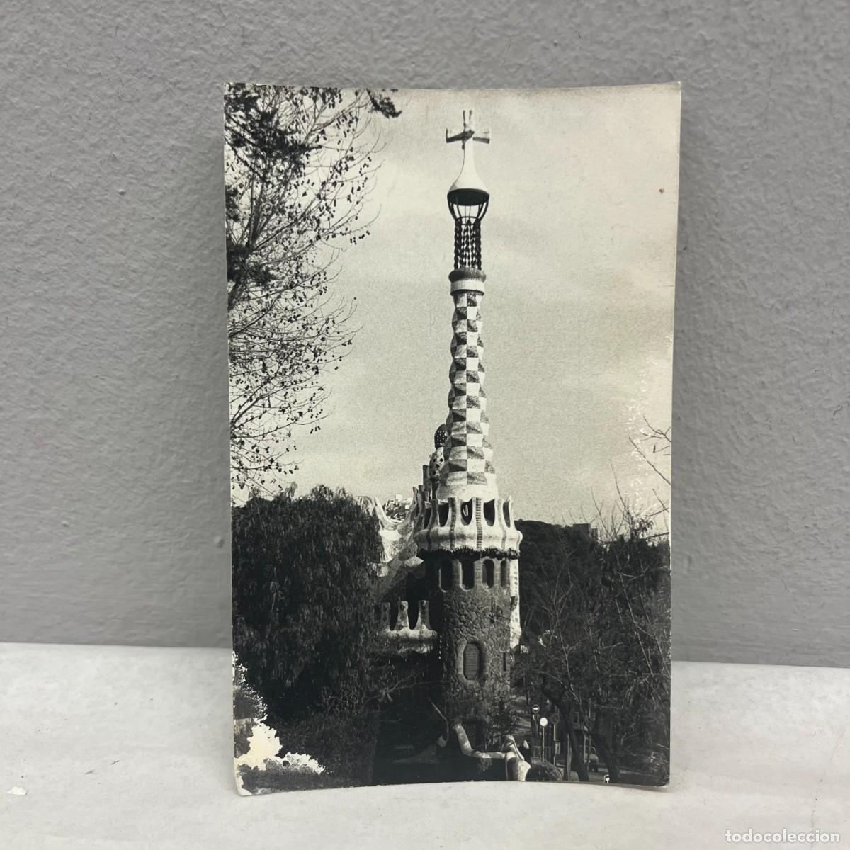 Fotograf&iacute;a antigua: ANTIGUA FOTOGRAFIA - CASA GUARDA - PARK G&Uuml;ELL - ANTONI GAUD&Iacute; - BARCELONA - 1990 - 140 X 90 MM / 4988