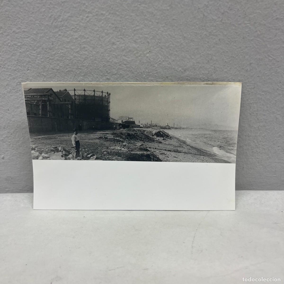 Fotograf&iacute;a antigua: ANTIGUA FOTOGRAFIA - PLATJA POBLE NOU - PLAYA - NI&Ntilde;O - COSTA - A&Ntilde;OS 20 - 140 X 90 MM / 4990