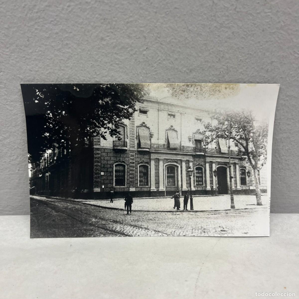 Fotograf&iacute;a antigua: ANTIGUA FOTOGRAFIA - PALACIO DE LA ADUANA - FACHADA NEOCLASICA - PRINCIPIOS S.XX- 140 X 90 MM / 4997