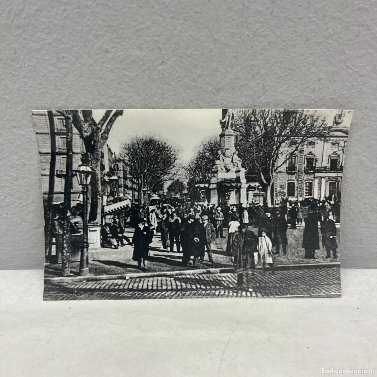 Fotografia antica: ANTIGUA FOTOGRAFIA - PLAZA DE PALACIO - BARCELONA - 1917-1920 - 140 X 90 MM / 4999